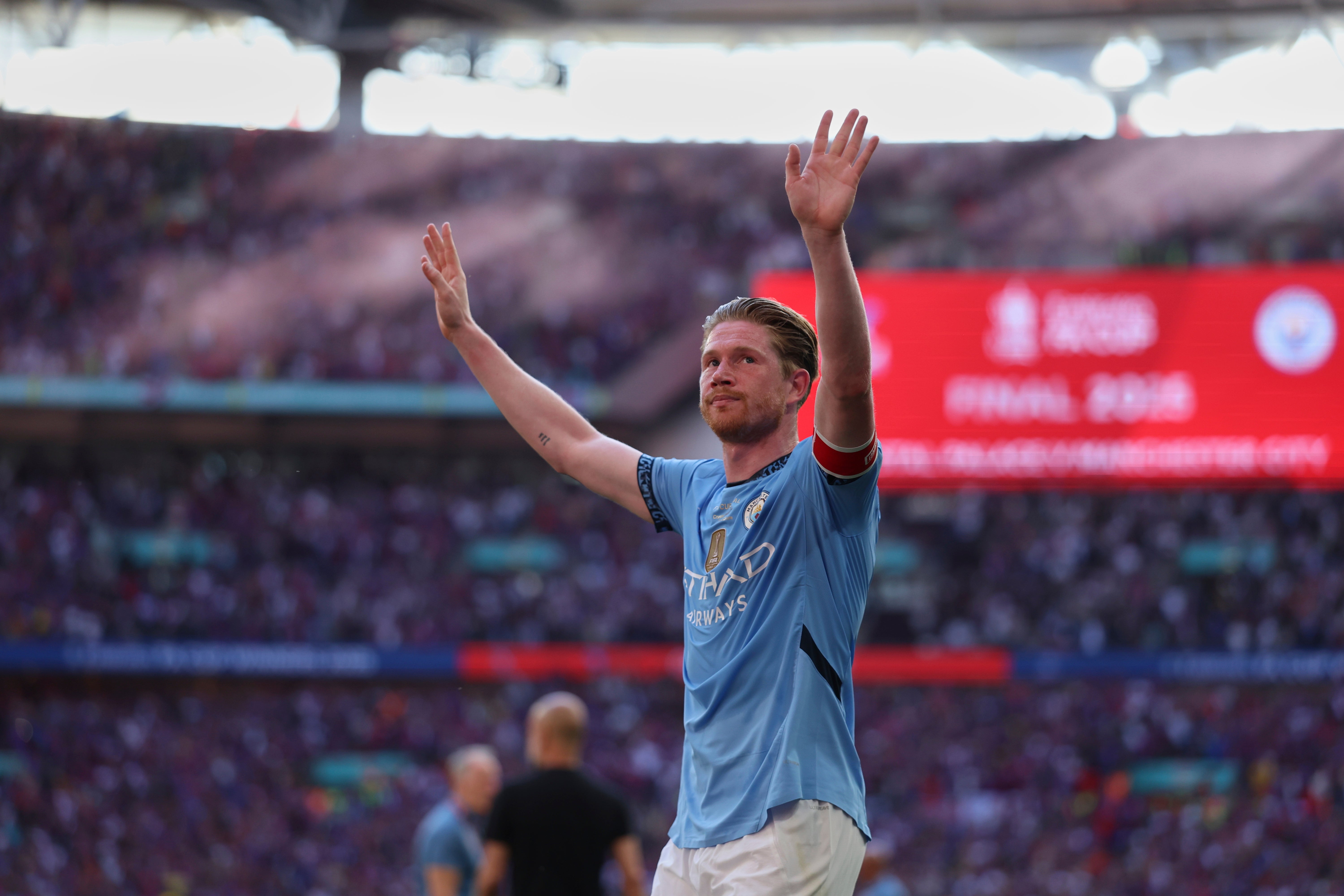 Kevin De Bruyne will bid farewell to Man City this summer