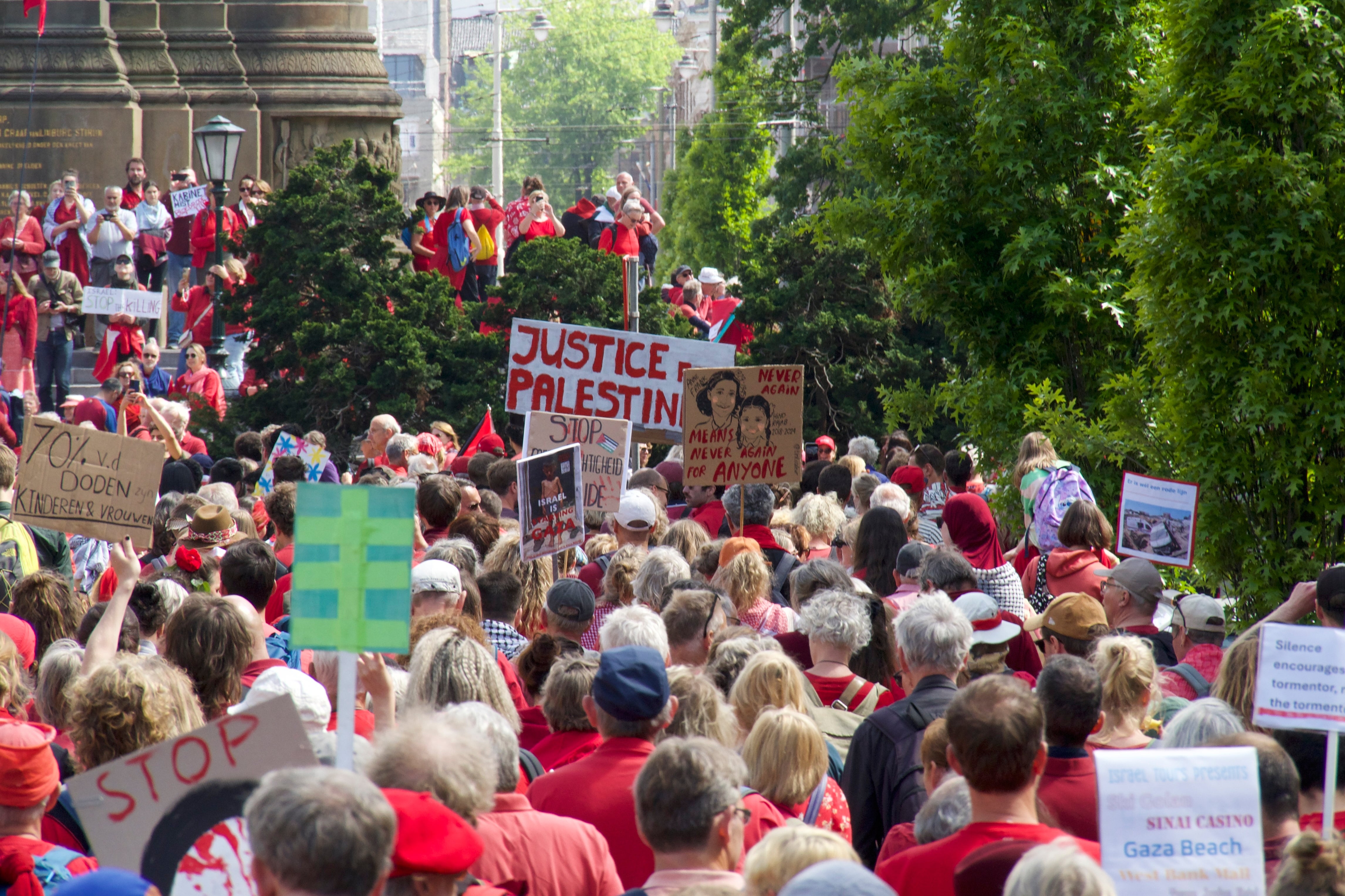 Netherlands Gaza Protest