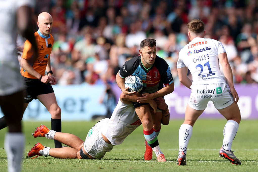 Danny Care in his final home appearance for Harlequins