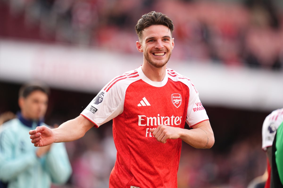 Declan Rice the fitting hero to ensure Champions League football for Arsenal