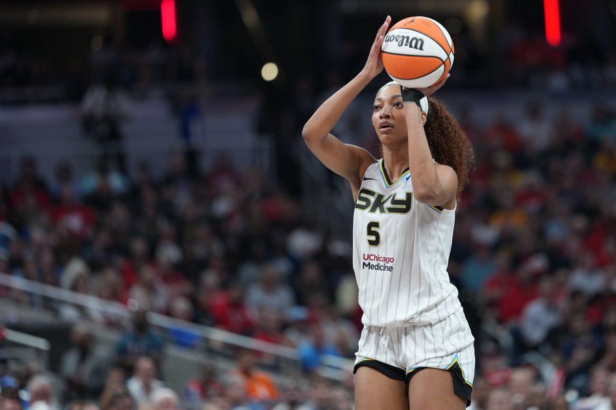 WNBA investigating racial slurs by fans made at Angel Reese during Indiana game, AP Source says