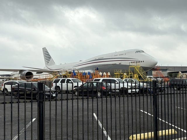 Trump Qatar Plane