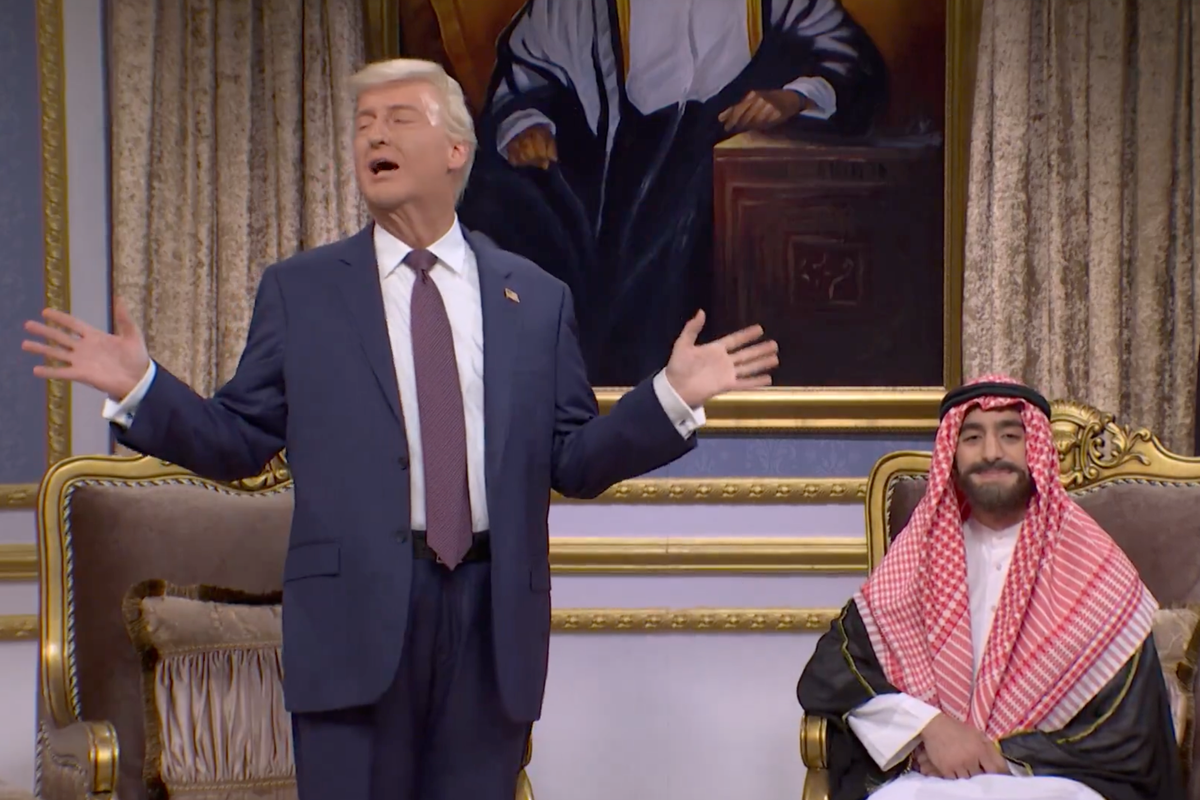 SNL season finale ridicules Trump boasting about âpre-bribeâ of $400m Qatar jet