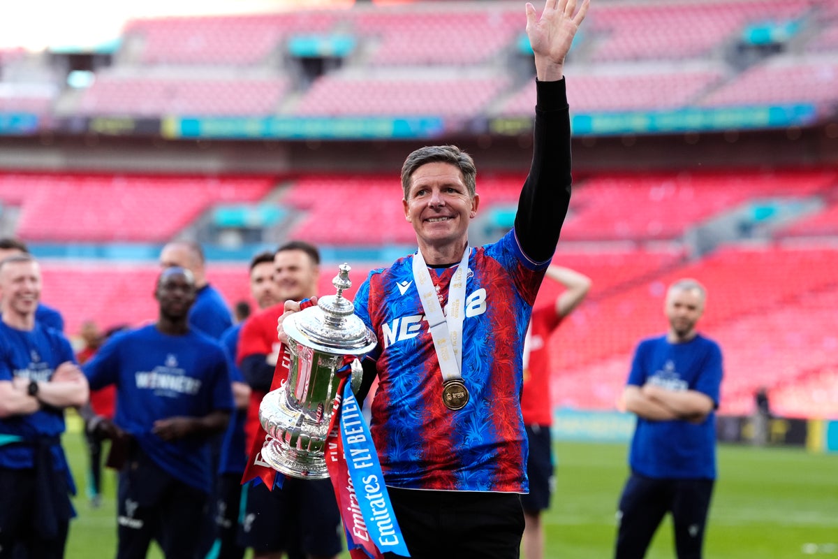 Oliver Glasner speaks out ahead of Europa League demotion verdict
