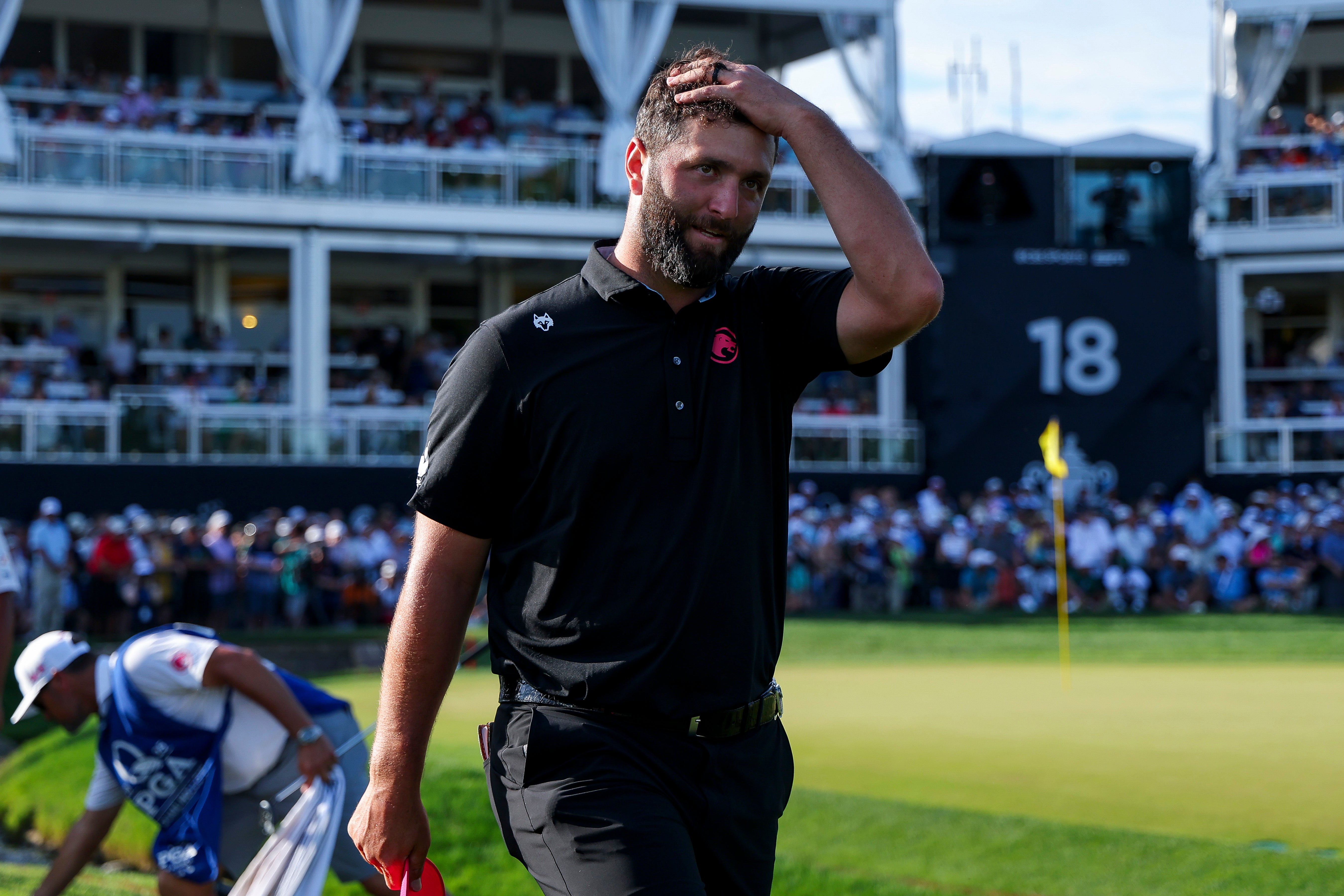 Jon Rahm fell just short at Quail Hollow