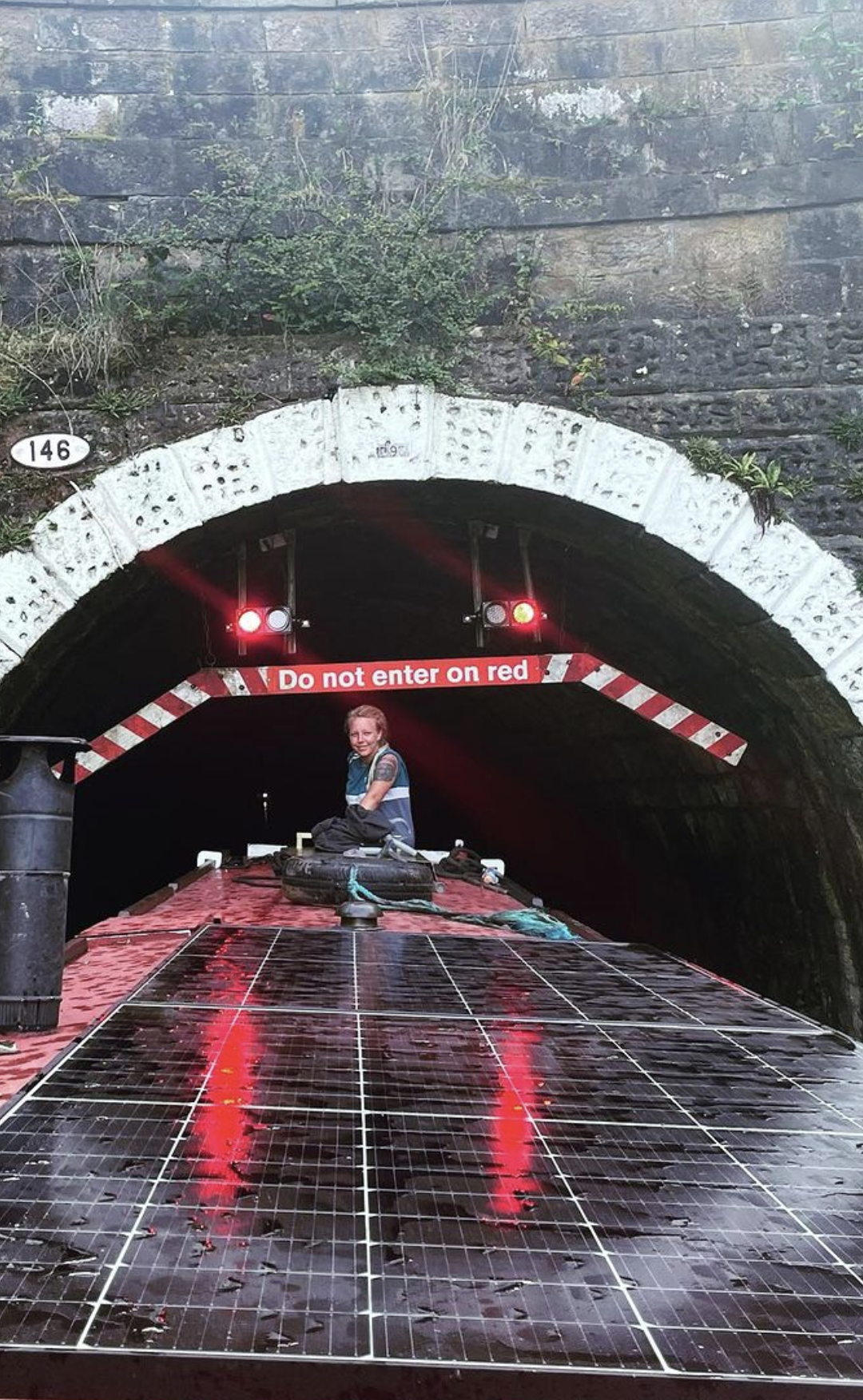 Kyrie bought her narrowboat in April 2022
