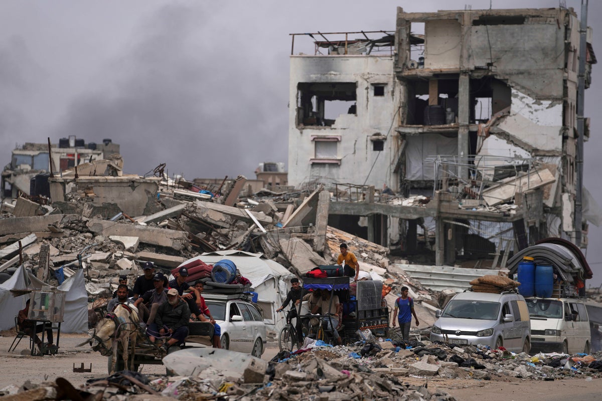AP PHOTOS: Israeli strikes across Gaza overnight kill dozens