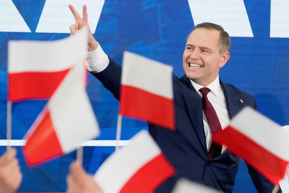 AP PHOTOS: Liberal mayor and conservative historian headed to presidential runoff in Poland