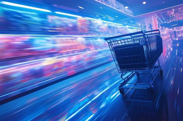 <p>The future is now:  AI-powered smart carts are currently being trialled in the US, transforming grocery shopping</p>