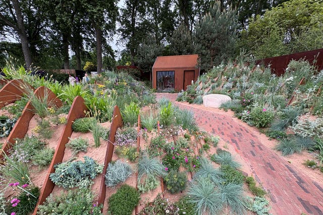 The Hospitalfield Arts Garden is among those at the RHS Chelsea Flower Show (Hannah Stephenson/PA)
