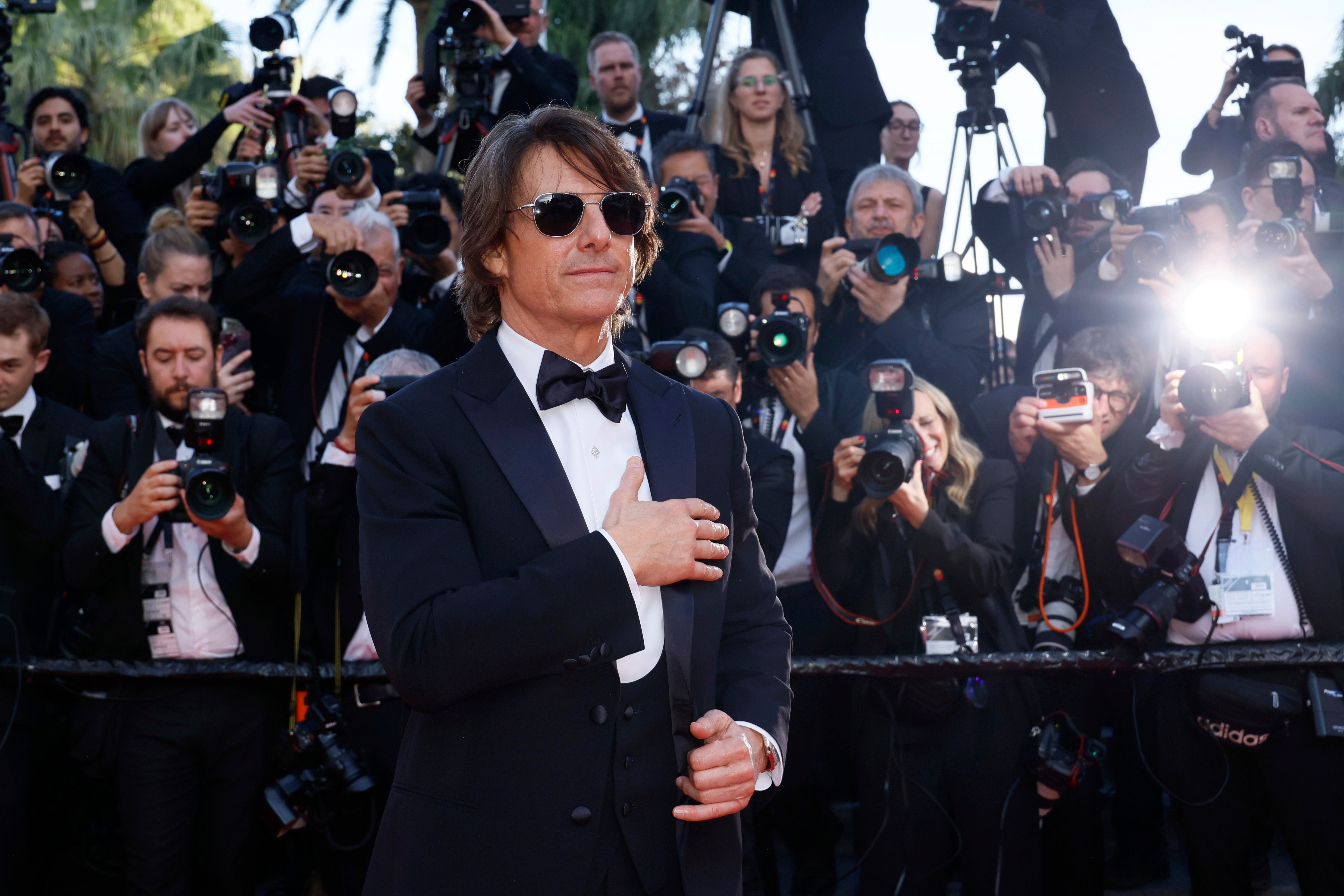 Tom Cruise at the 2025 Cannes Film Festival