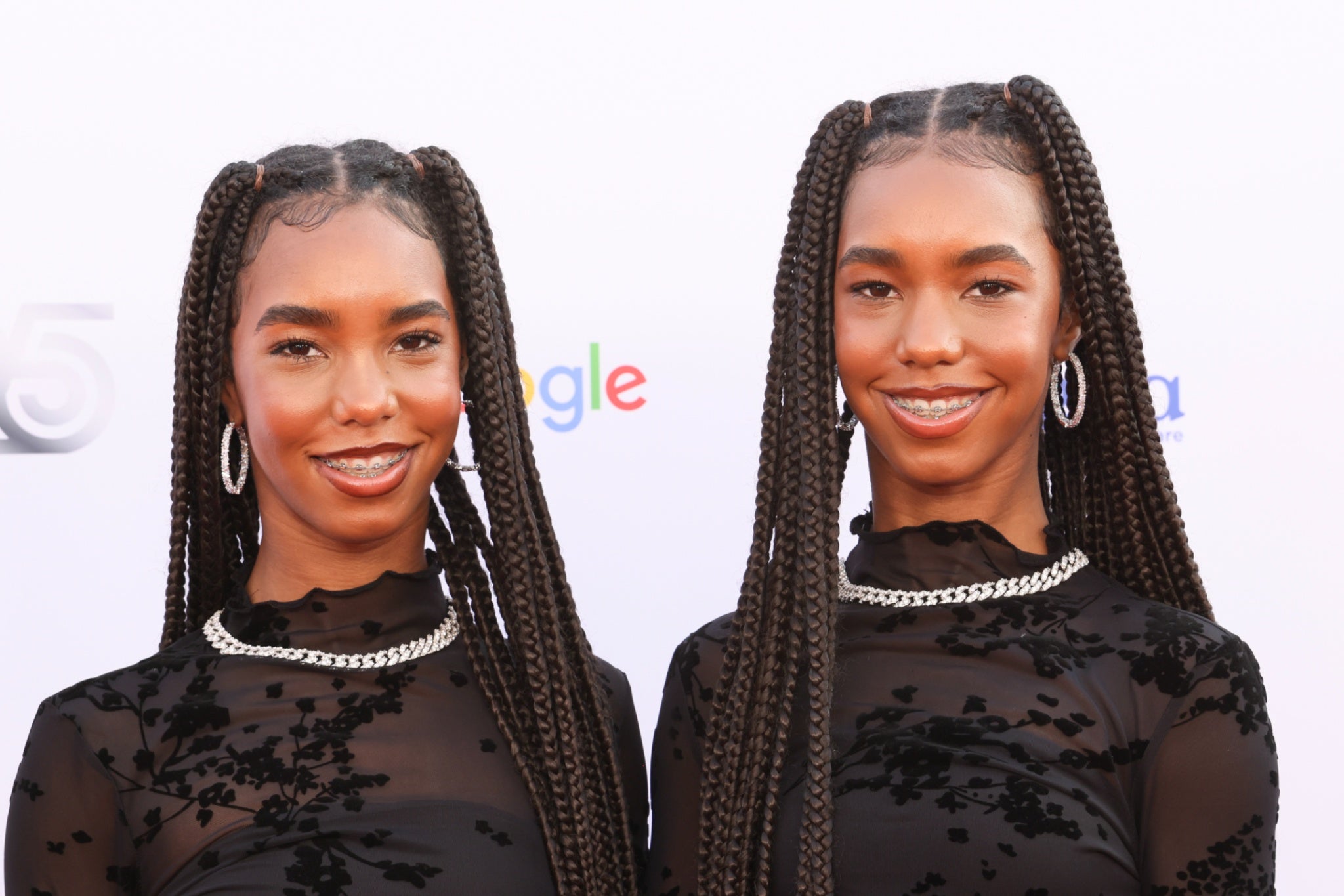 Jessie Combs and D'Lila Combs attended their high school prom over the weekend