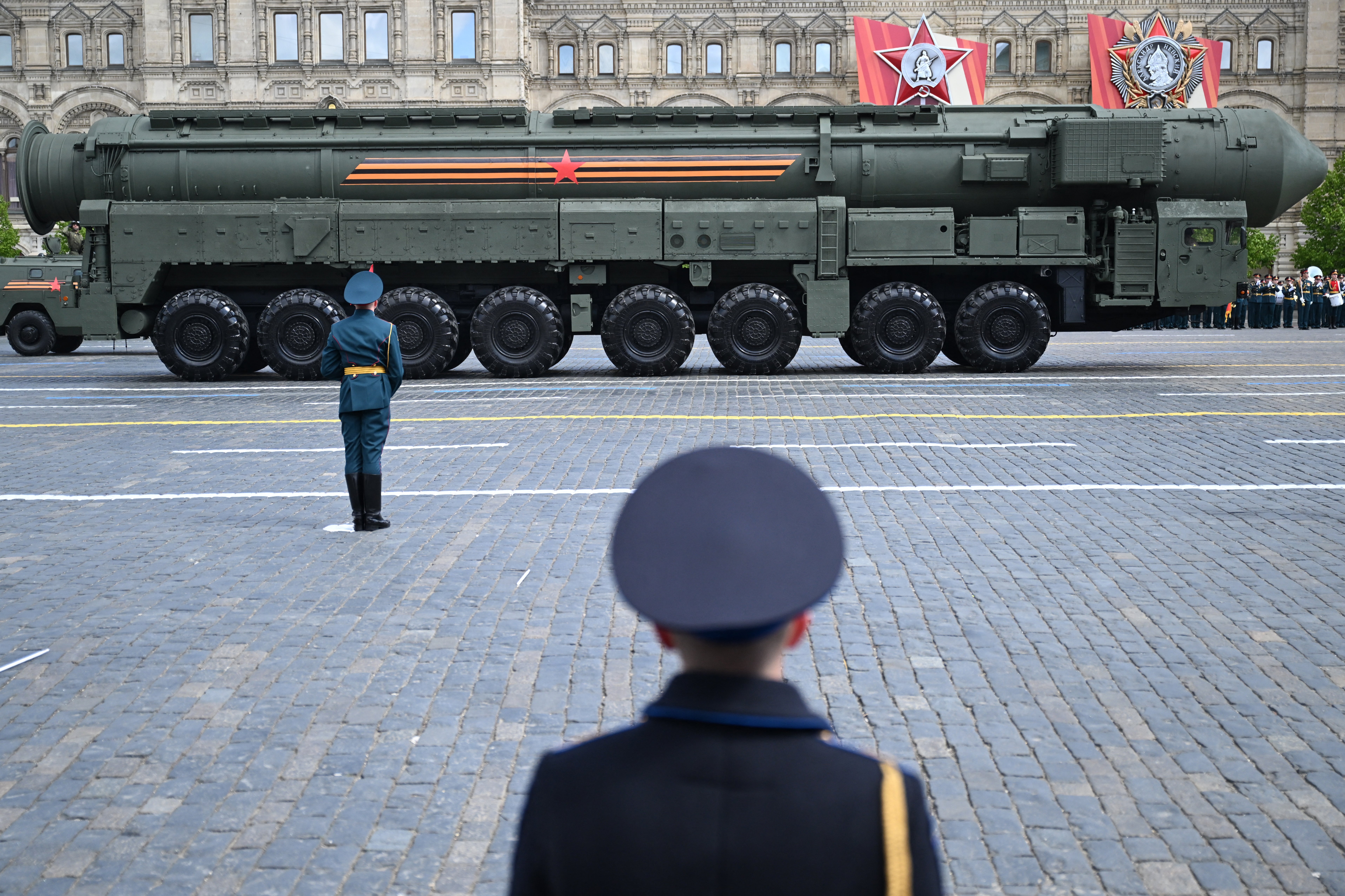 Russia displayed its RS-24 Yars intercontinental ballistic missile system during the Victory Parade in Moscow earlier this month