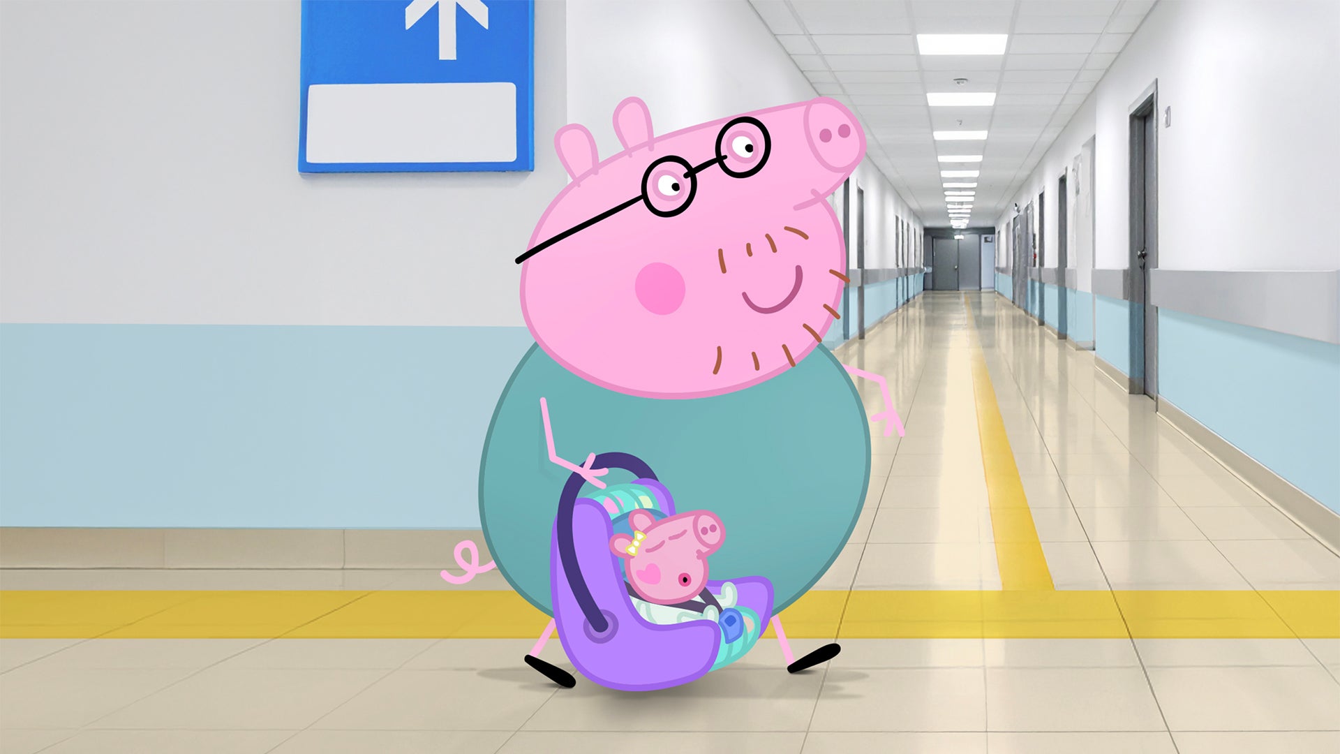 Peppa Pig's family say they 'were very lucky' after birth of baby Evie | The Independent
