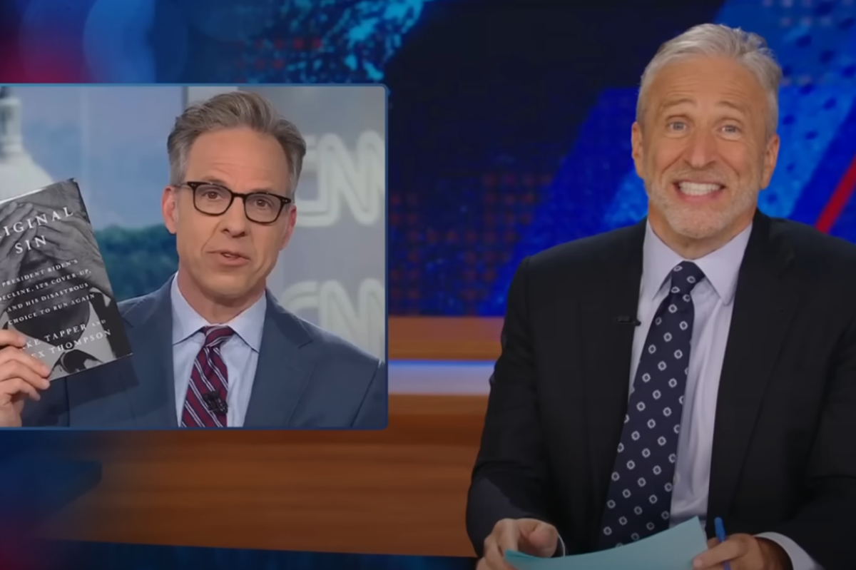 Jon Stewart lashes CNN for hawking anchor’s Biden book: ‘F***ing weird ... Don’t news people have to tell you what they know?’