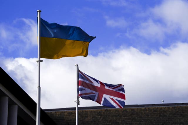 Foreign Secretary David Lammy said Mr Putin’s latest strikes ‘show his true colours as a warmonger’ (Steve Parsons/PA)