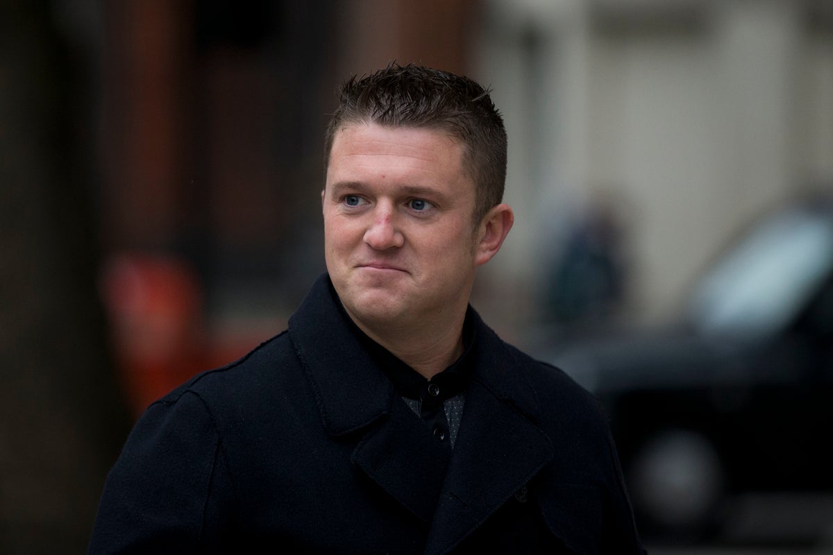 Tommy Robinson charged with harassment causing fear of violence