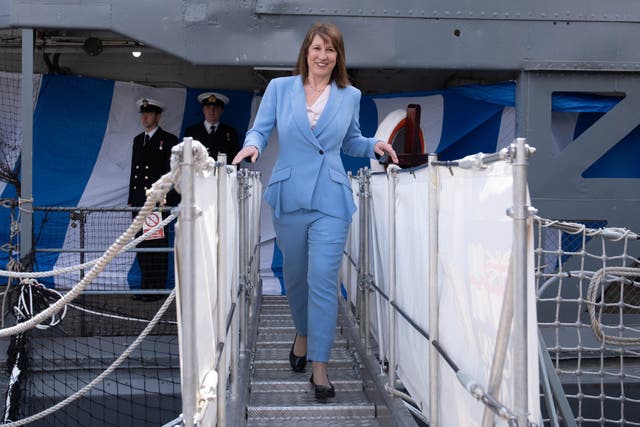Chancellor of the Exchequer Rachel Reeves (Stefan Rousseau/PA)