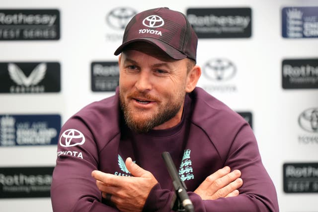 Brendon McCullum wants England to reconnect with fans (Bradley Collyer/PA)