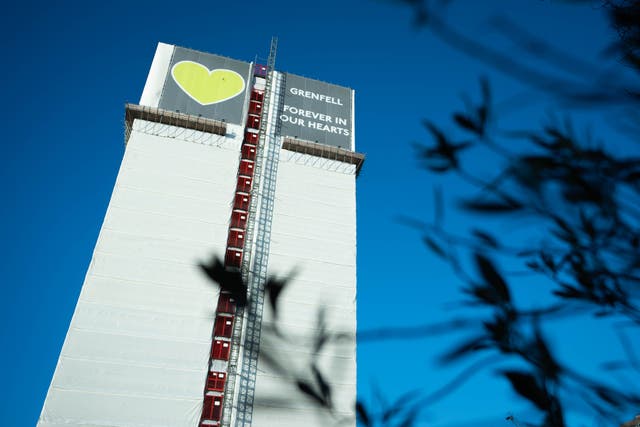 Grenfell Tower in west London will be demolished over two years (James Manning/PA)