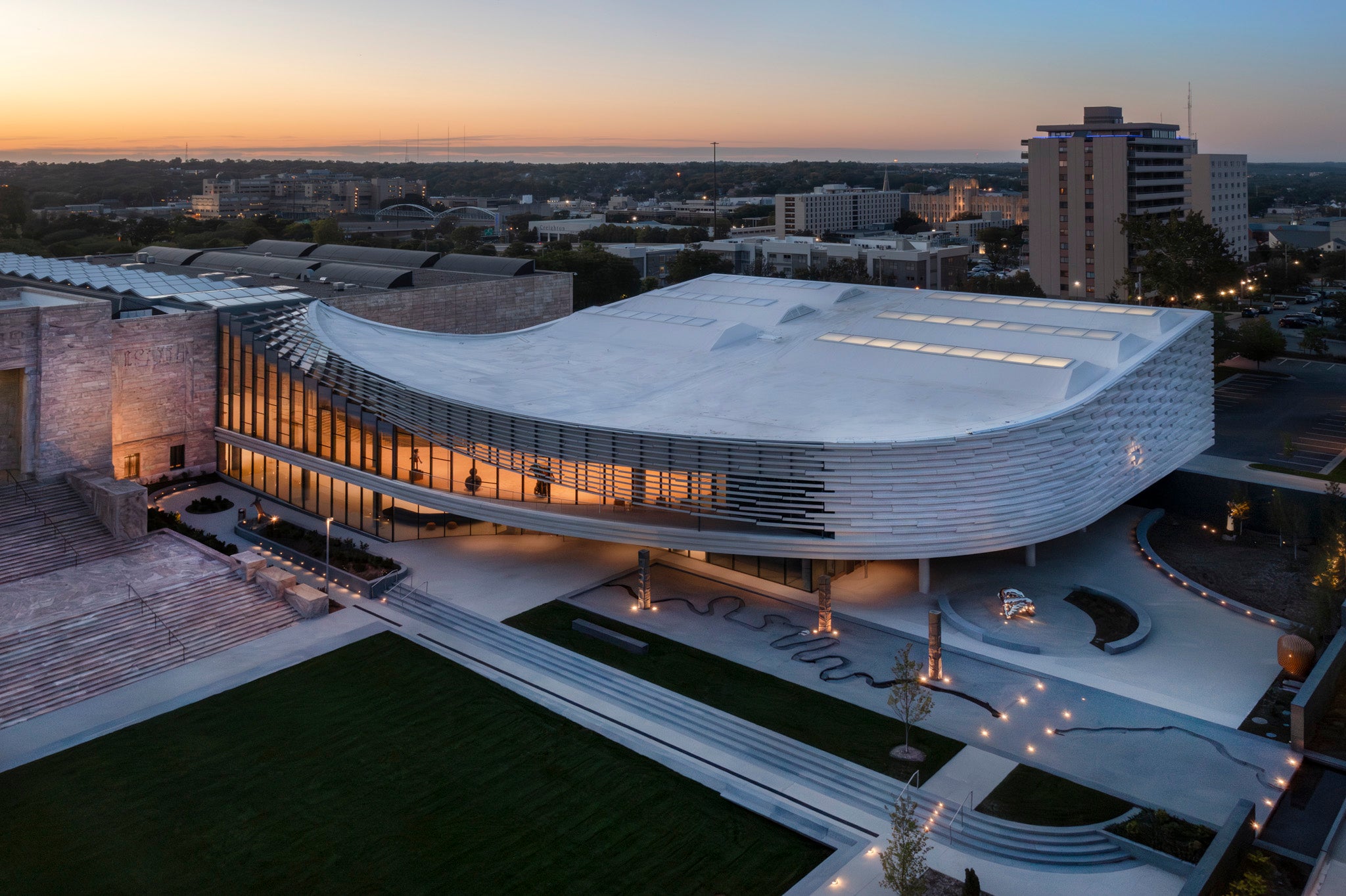 The judges described the Joslyn Art Museum as "spectacular"