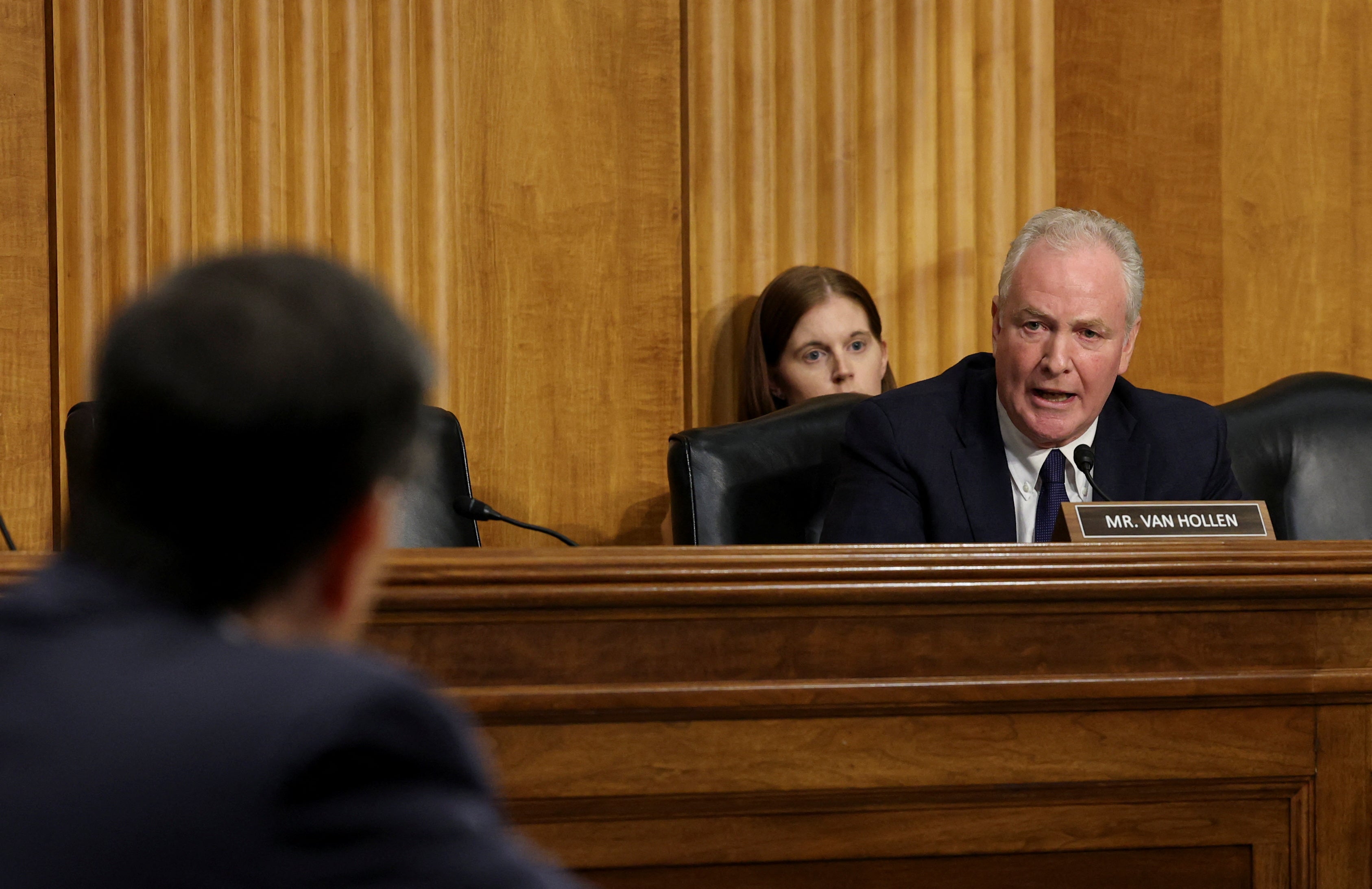 Senator Chris Van Hollen said he regrets voting to confirm Rubio as secretary of state after he revoked student visas over pro-Palestine protests and approved summary deportations of alleged gang members