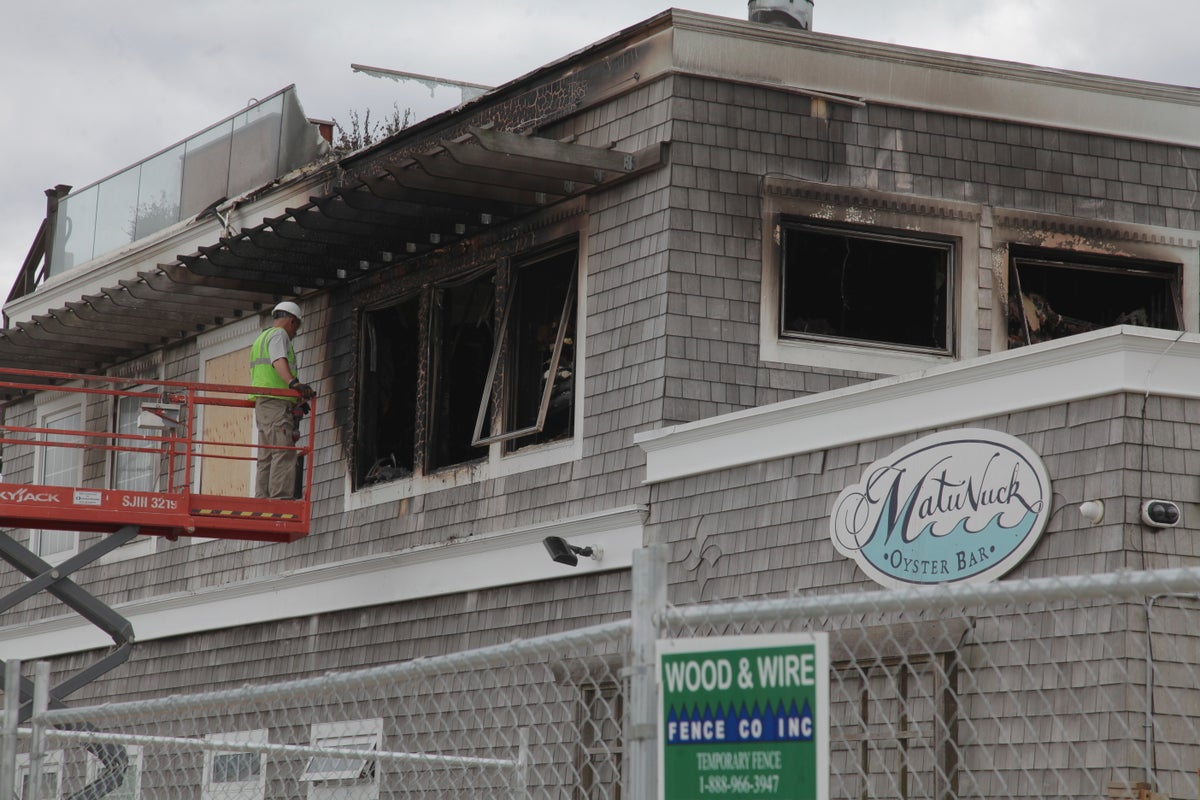 Fire damages a popular Rhode Island restaurant known for its 'pond-to-table' menu