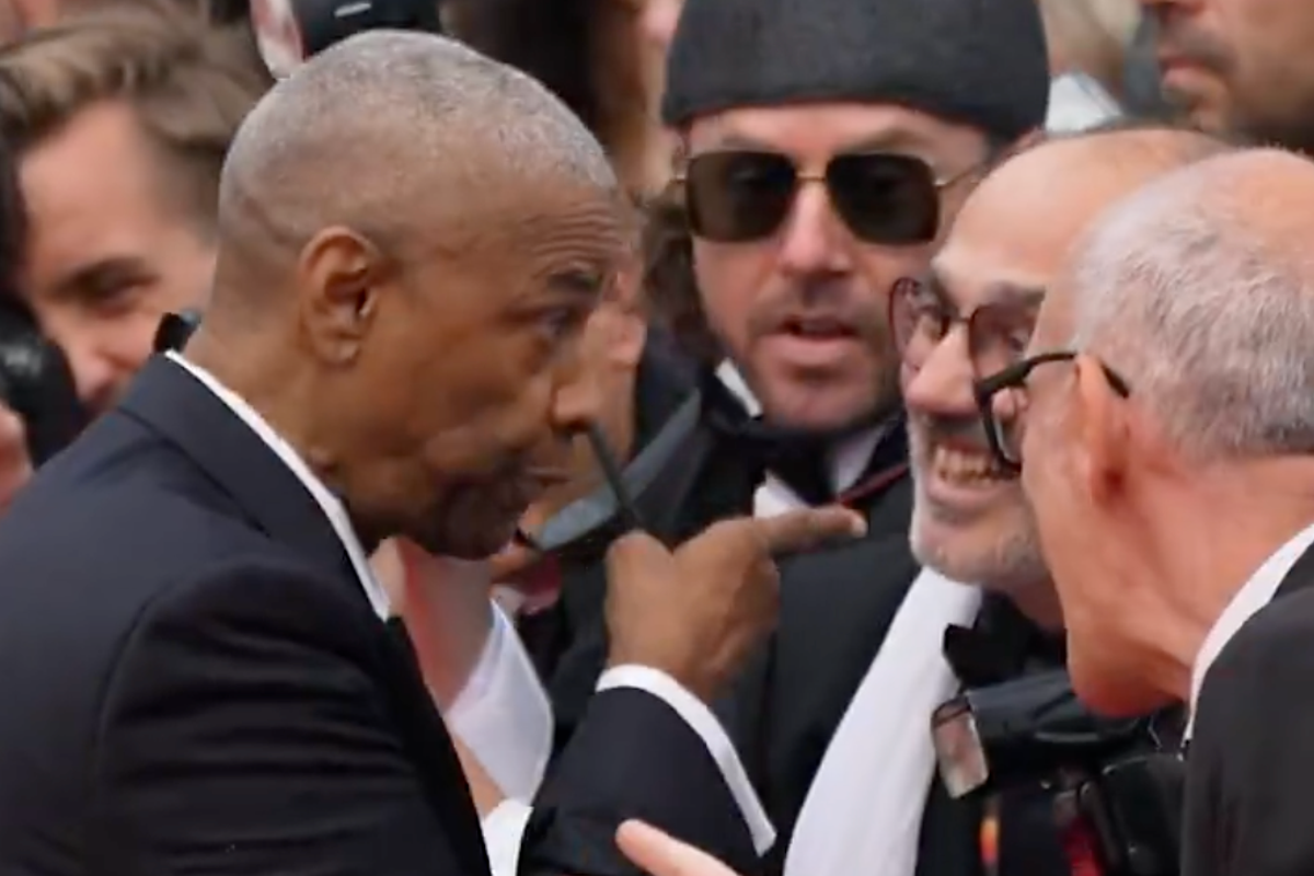 Denzel Washington snaps back at photographer in tense Cannes red carpet incident