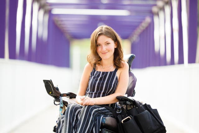 <p>Anna Landre, 26, claims she was refused assistance at London Liverpool Street station</p>