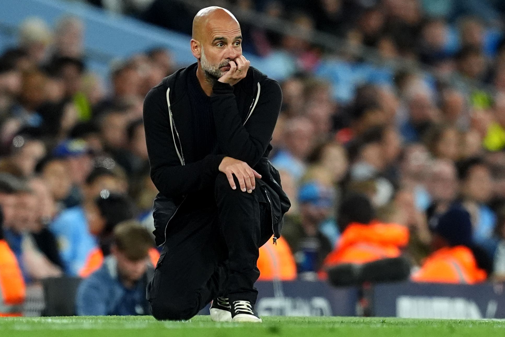 Pep Guardiola says he could not bear to leave ‘five or six players in the freezer’