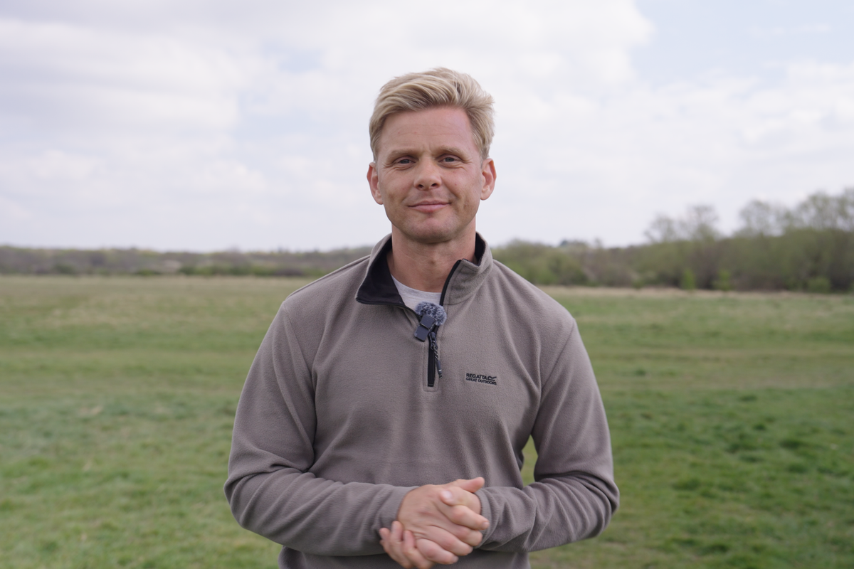 TV presenter Jeff Brazier on how walking “lifts the weight off your shoulders”