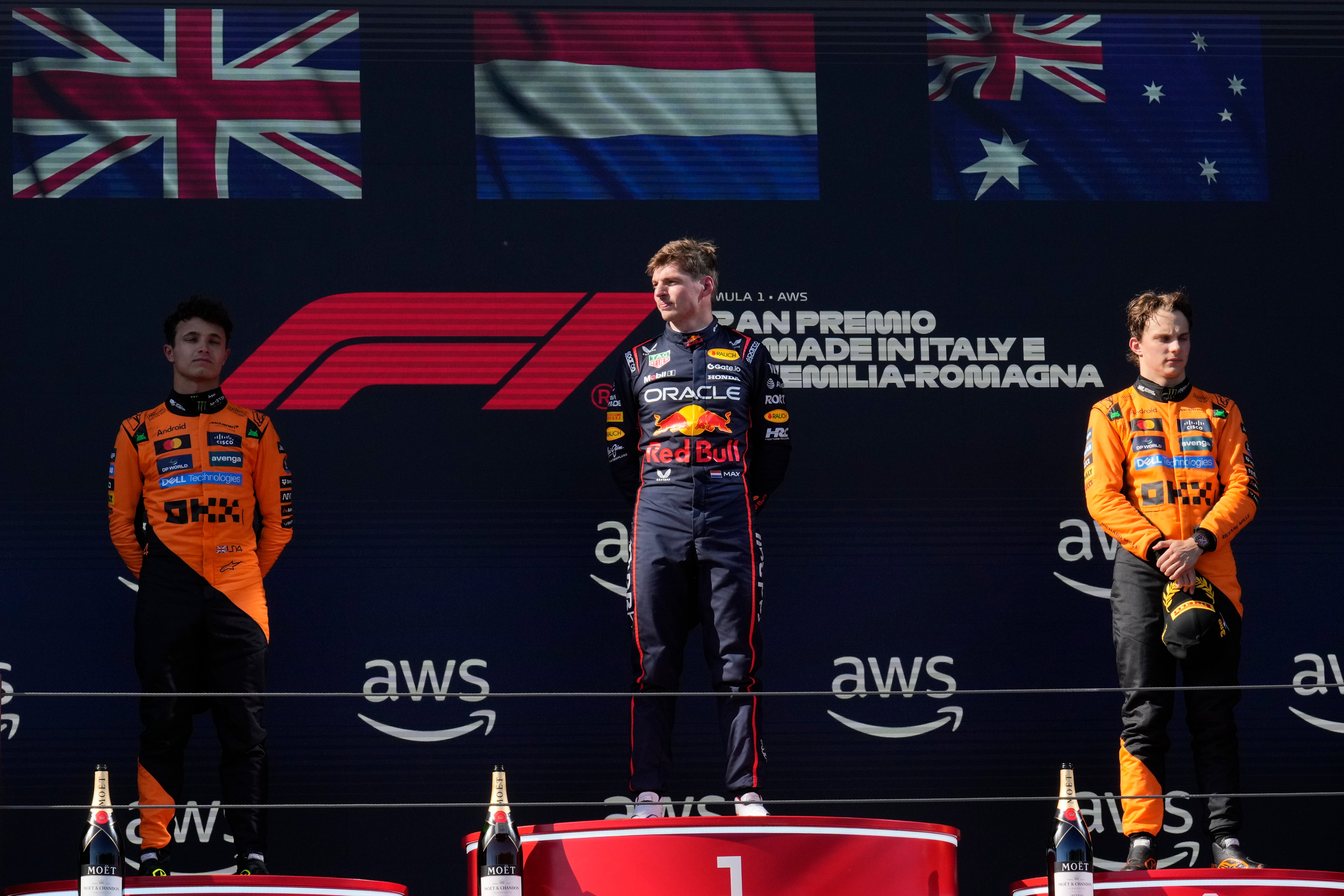 Italy Emilia Romagna F1 GP Auto Racing