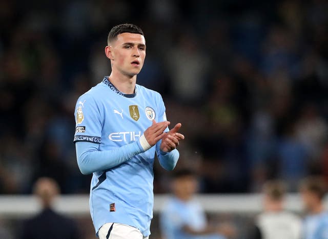 <p>Phil Foden’s season has been underwhelming by his standards and not helped by an ankle injury in April</p>