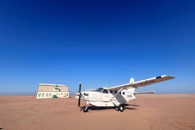 <p>Exploring the Namibian desert by air is the best way to do it</p>