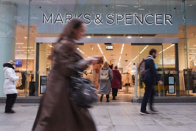 Marks & Spencer has said disruption from a major cyber attack caused by ‘human error’ is expected to continue through to July (Yui Mok/PA)