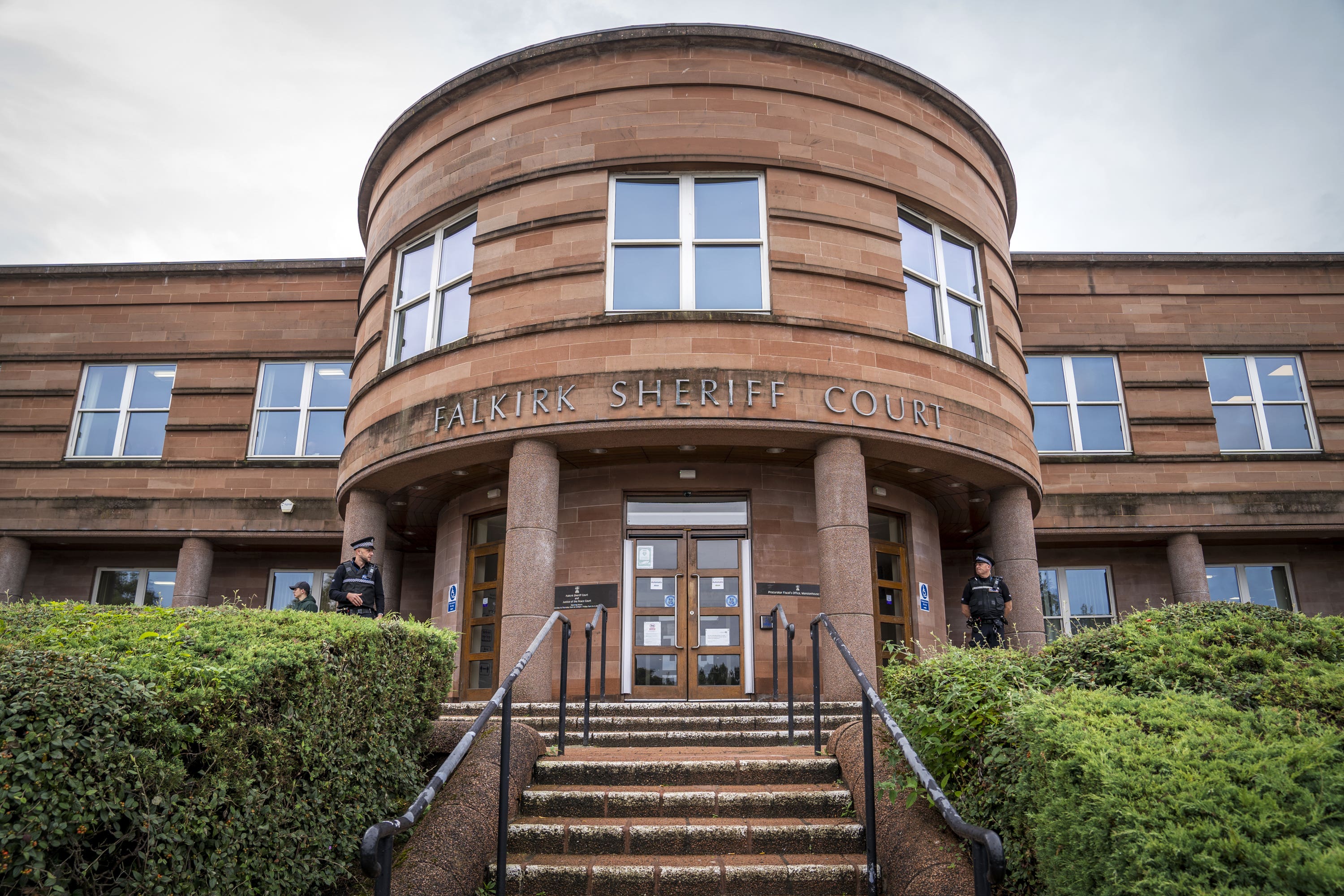Sugden appeared in Falkirk Sheriff Court on 2 April