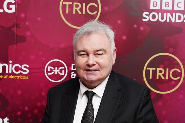 Eamonn Holmes arriving for the TRIC (The Television and Radio Industries Club) Christmas lunch (Ian West/PA)