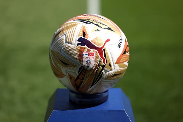 <p>The Championship play-off final will start at 3.01pm on Saturday</p>