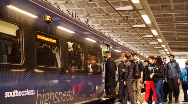 <p>Going places? Stratford International station, currently only used by Southeastern trains</p>