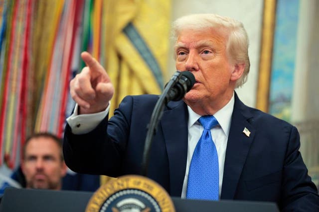 <p>President Donald Trump's approval ratings are below 50 percent on many key issues. </p>