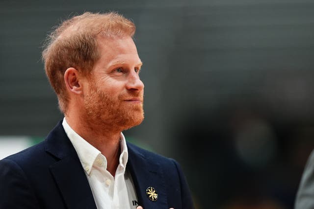 The Duke of Sussex has donated to a Nottingham charity (PA)