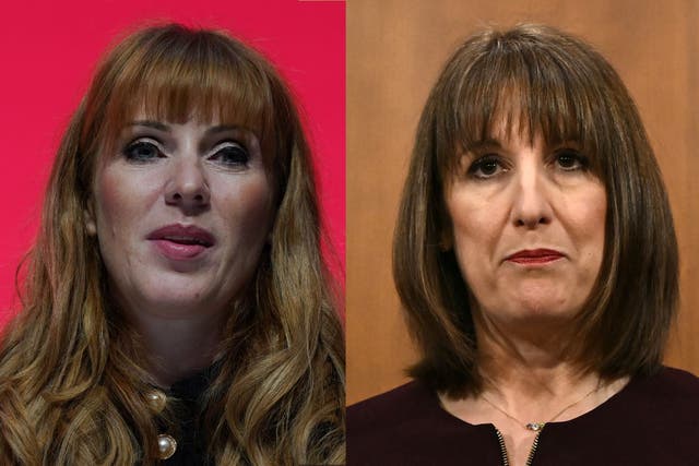 <p>The stand-off comes just a week after a memo from Angela Rayner (left) to Rachel Reeves was leaked to ‘The Telegraph’ in a move which allies of the deputy prime minister described as ‘poisonous’</p>