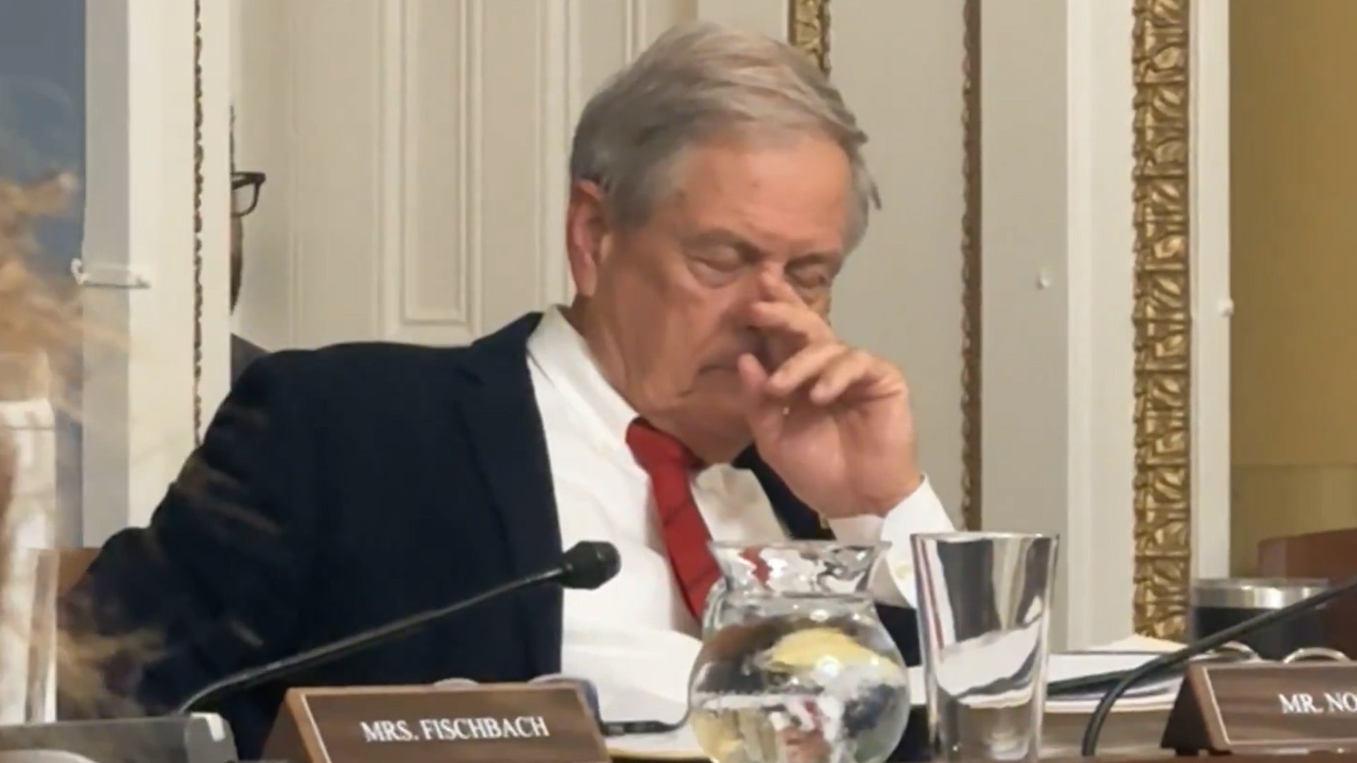 <p>Democratic rep. records GOP colleague falling asleep during Trump’s ‘big, beautiful bill’ hearing</p>