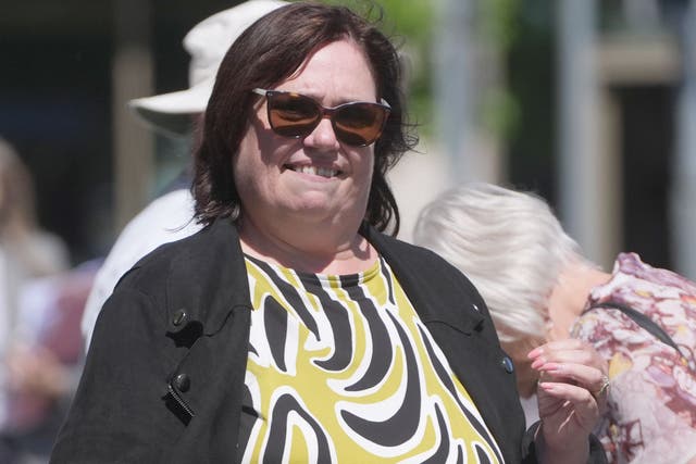 Ann Travers, advocate with the South East Fermanagh Foundation victims’ group (Brian Lawless/PA)