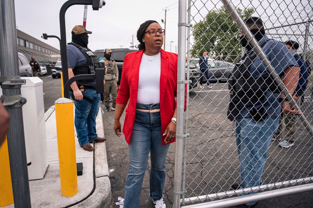 US Rep. McIver indicted on federal charges after shoving match with ICE outside New Jersey immigration detention center