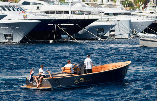 <p>A trackside superyacht is one of the best places to catch the action at the Monaco Grand Prix</p>