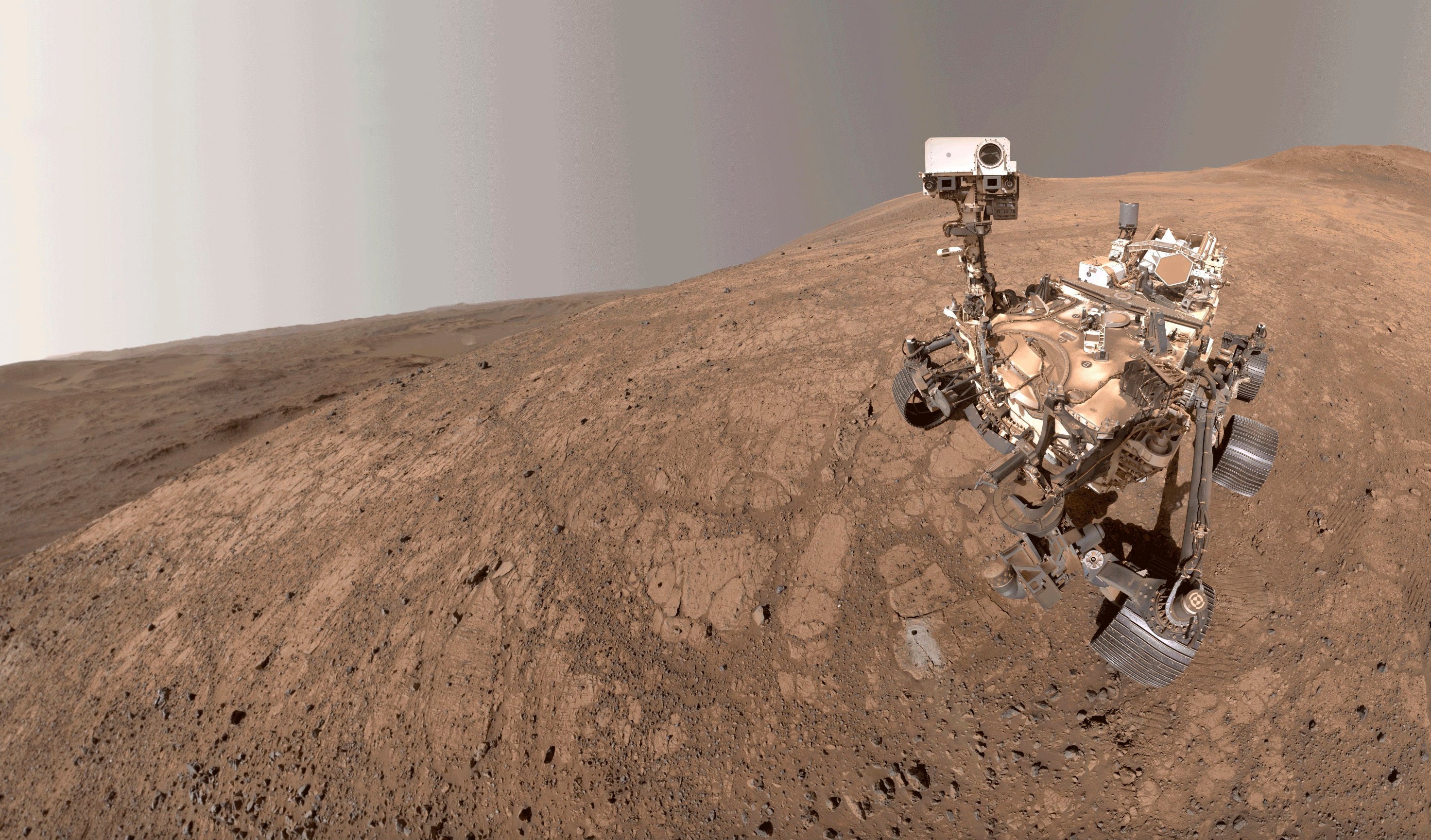 Newest Pics Of Rover On Mars