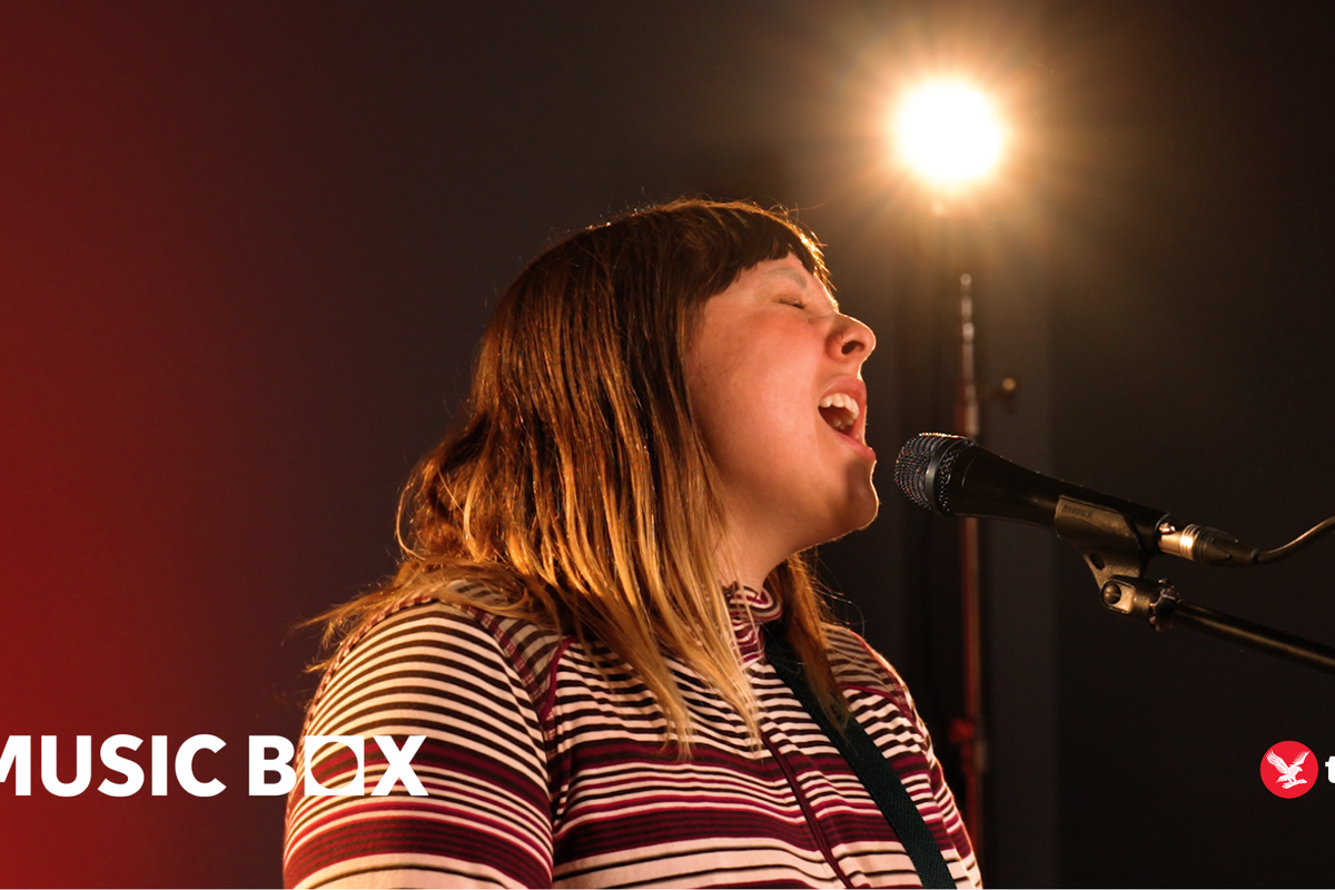 Watch rising indie star Annie DiRusso’s electrifying pared-back performance of ‘Back in Town’