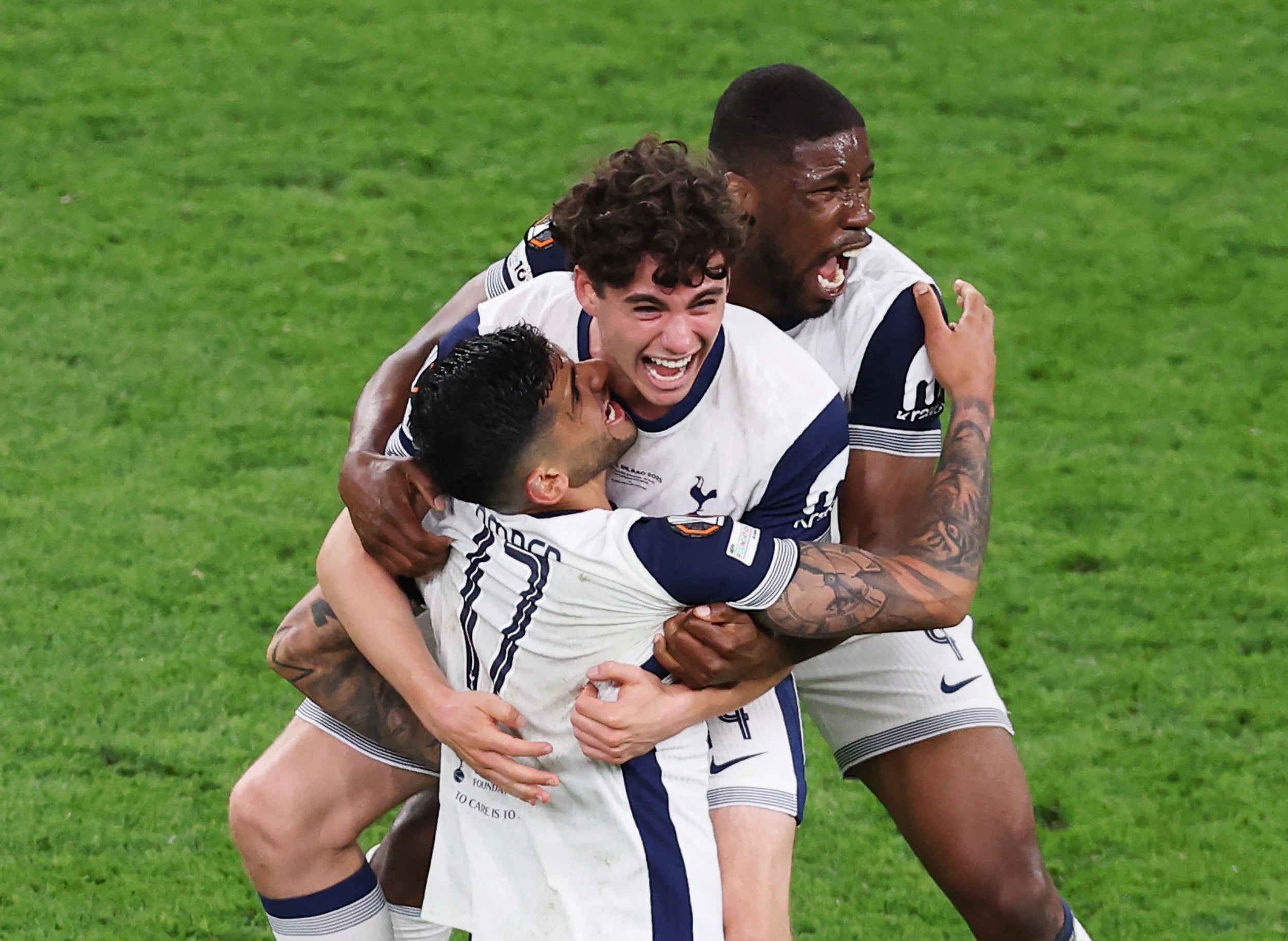 Pero a los jugadores no podrían haber importado menos cuando celebraron la victoria