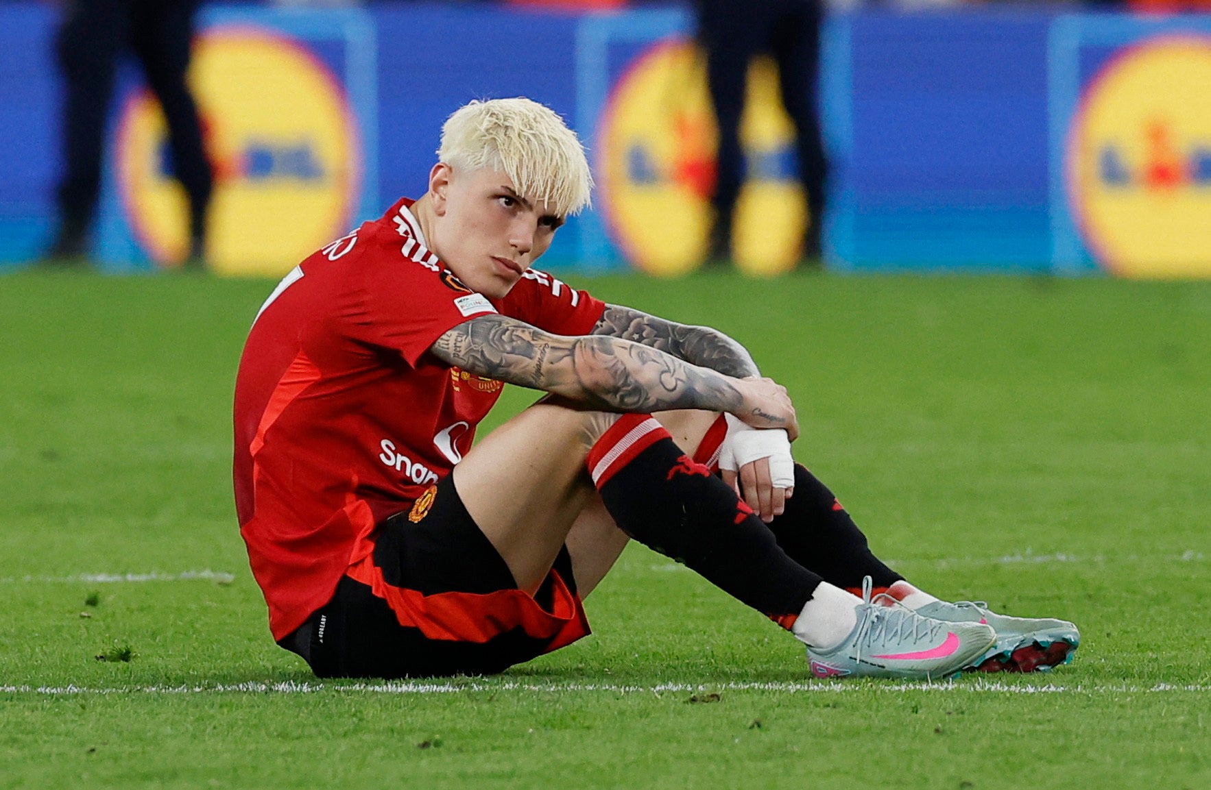 Man Utd quedó abatido por la derrota en Bilbao